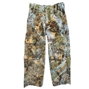 King’s Camo Pants Classic Six Pocket Cargo Pants Youth Size 8 Desert Shadow